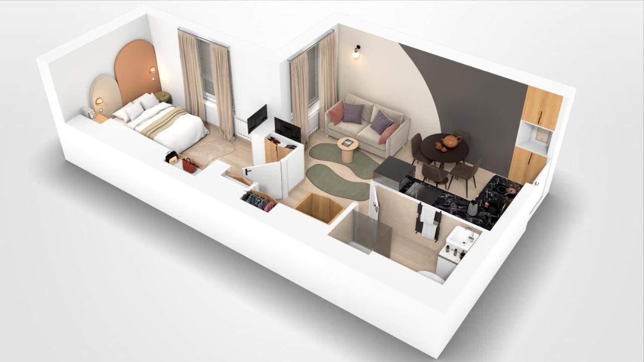 Yuna Saint-Honore - Serviced Apartments Paris Eksteriør bilde